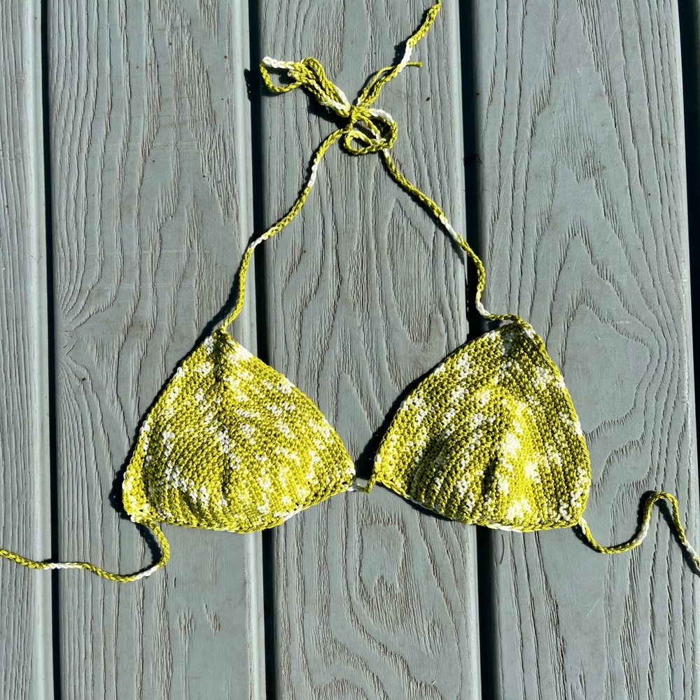 Crocheted Bikini Top